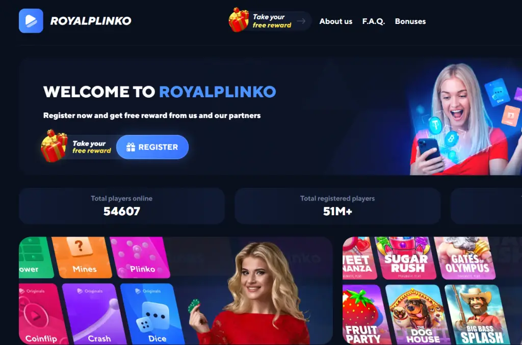 Royalplinko Homepage