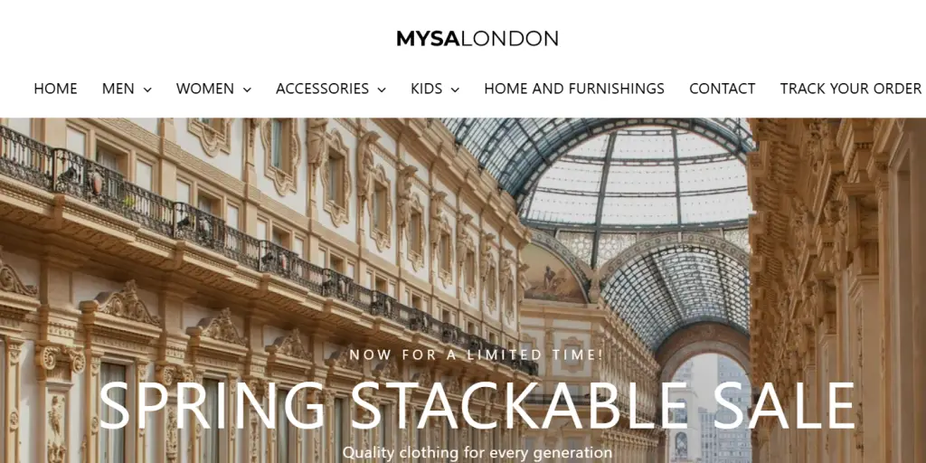 Mysa-London.co.uk Image