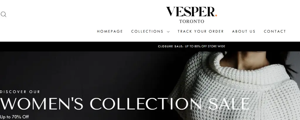 Vesper-toronto.com Image